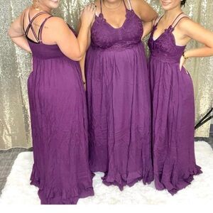 Elle Crochet Maxi Dress